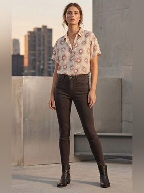 Rag &Bbone Black Legging Jeans